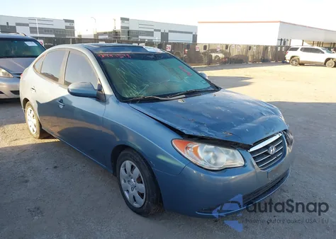 2007 Hyundai Elantra Gls/Limited/Se from USA, damaged, VIN KMHDU46D87U169673